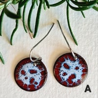 Image 2 of Easy Breezy Everyday Galaxy Enamel Earrings (EJ093)