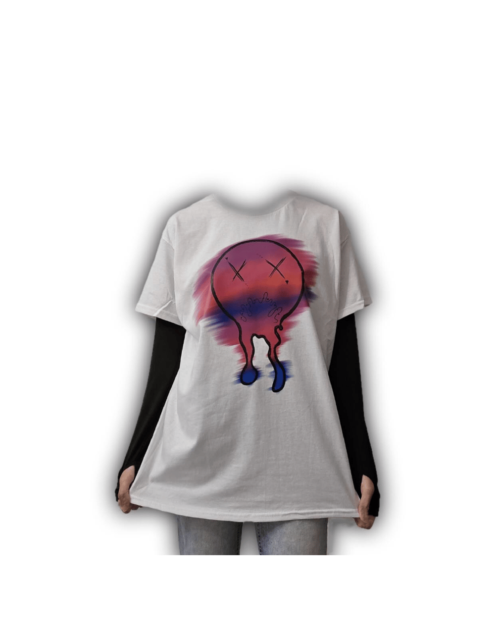 Image of Drippy face t-shirt