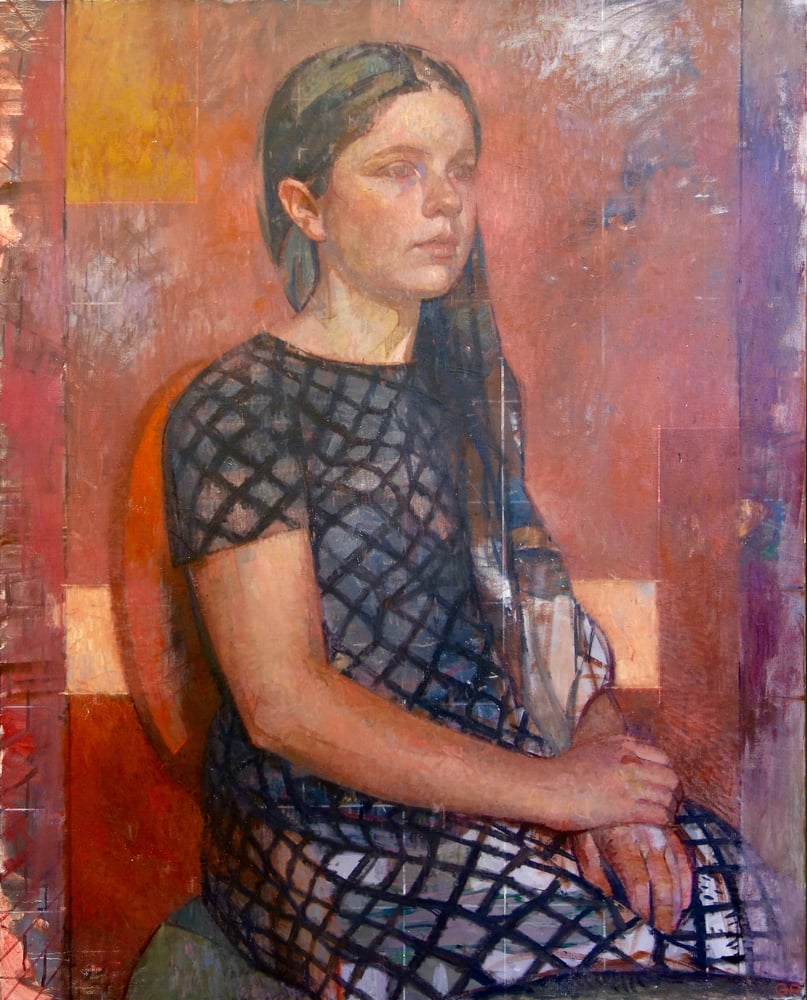 Image of Girl in a Red Room