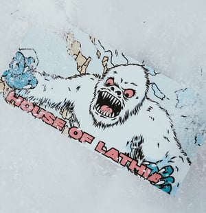 Beware the Yeti! (Ice Blue)