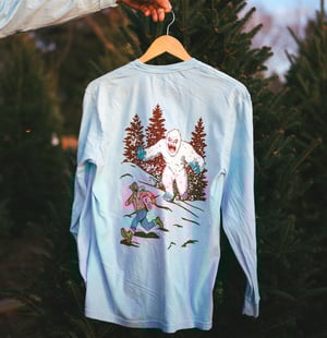 Beware the Yeti! (Ice Blue)