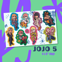 Image 1 of J0J0 stickers