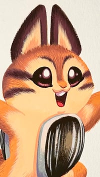 Image 2 of Sunny the Chipmunk (Painting)