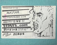 The Masque, Los Angeles - Dickies, The Zeros