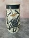 Image of Carved Bird Vase - Fairy Wrens