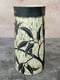 Image of Carved Bird Vase - Yellow tailed Black Cockatoo 2