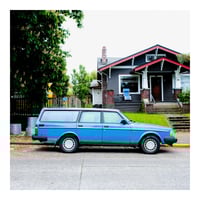 Image 3 of Blue Car Print