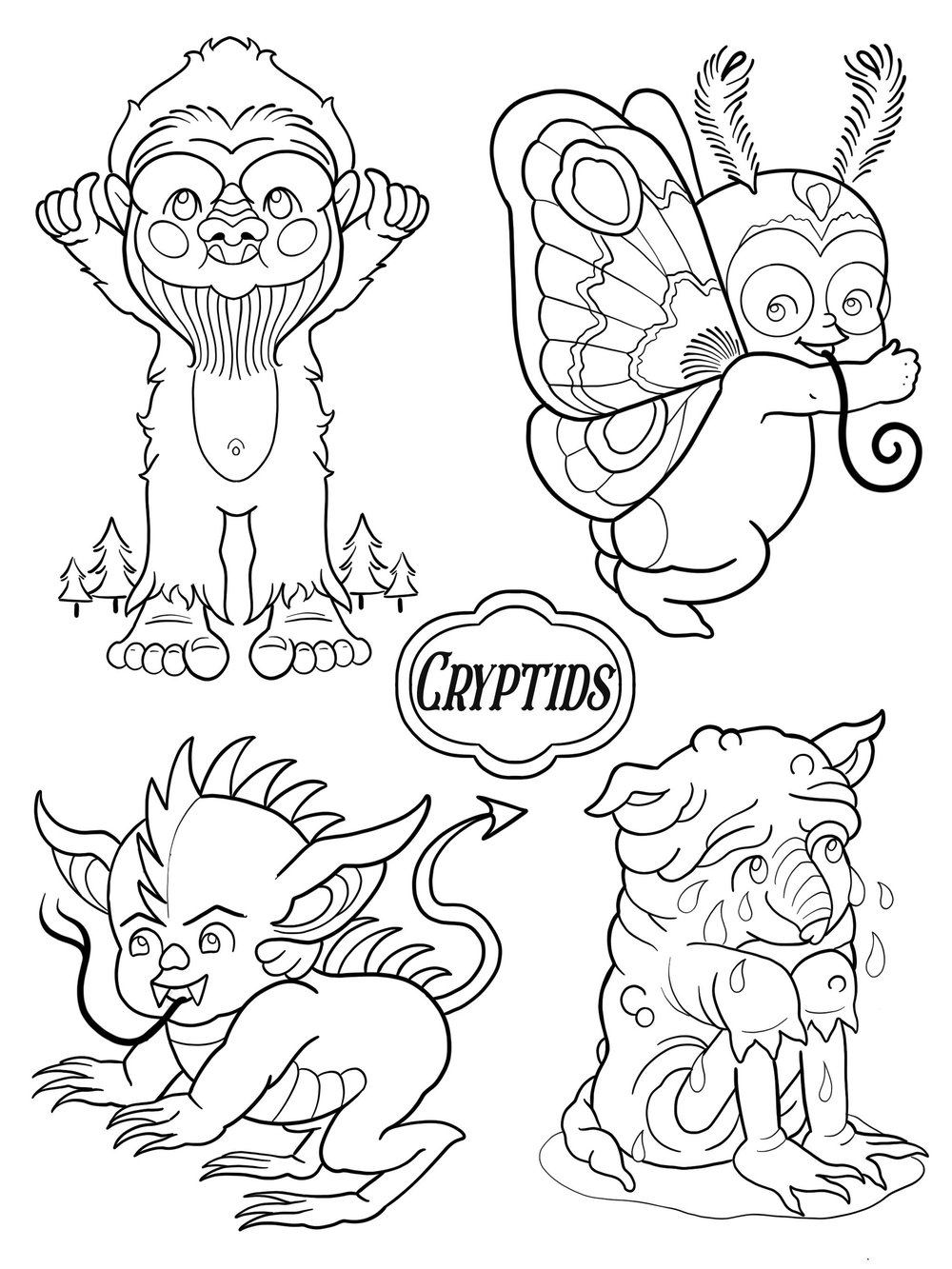 The Cryptid Kewpies