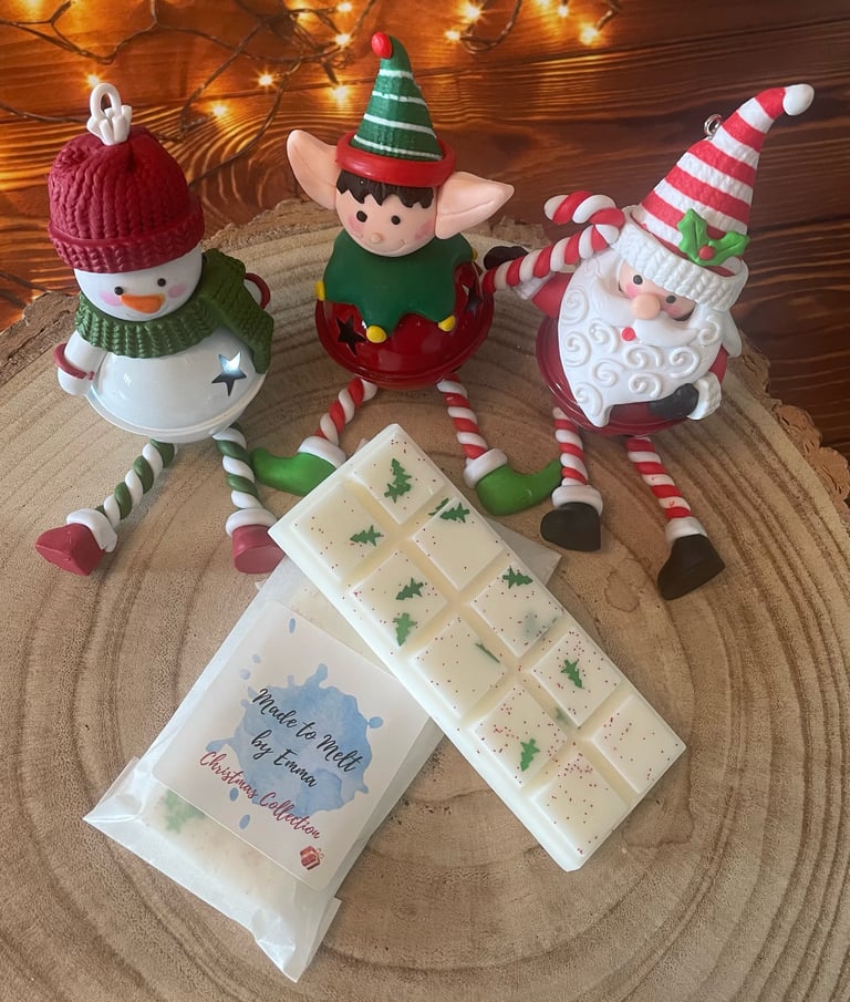 Festive cranberry bars, Christmas boxes  or pillow boxes 