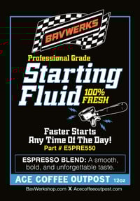 Image 2 of  Whole Bean: Espresso Coffee "Starting Fluid" 