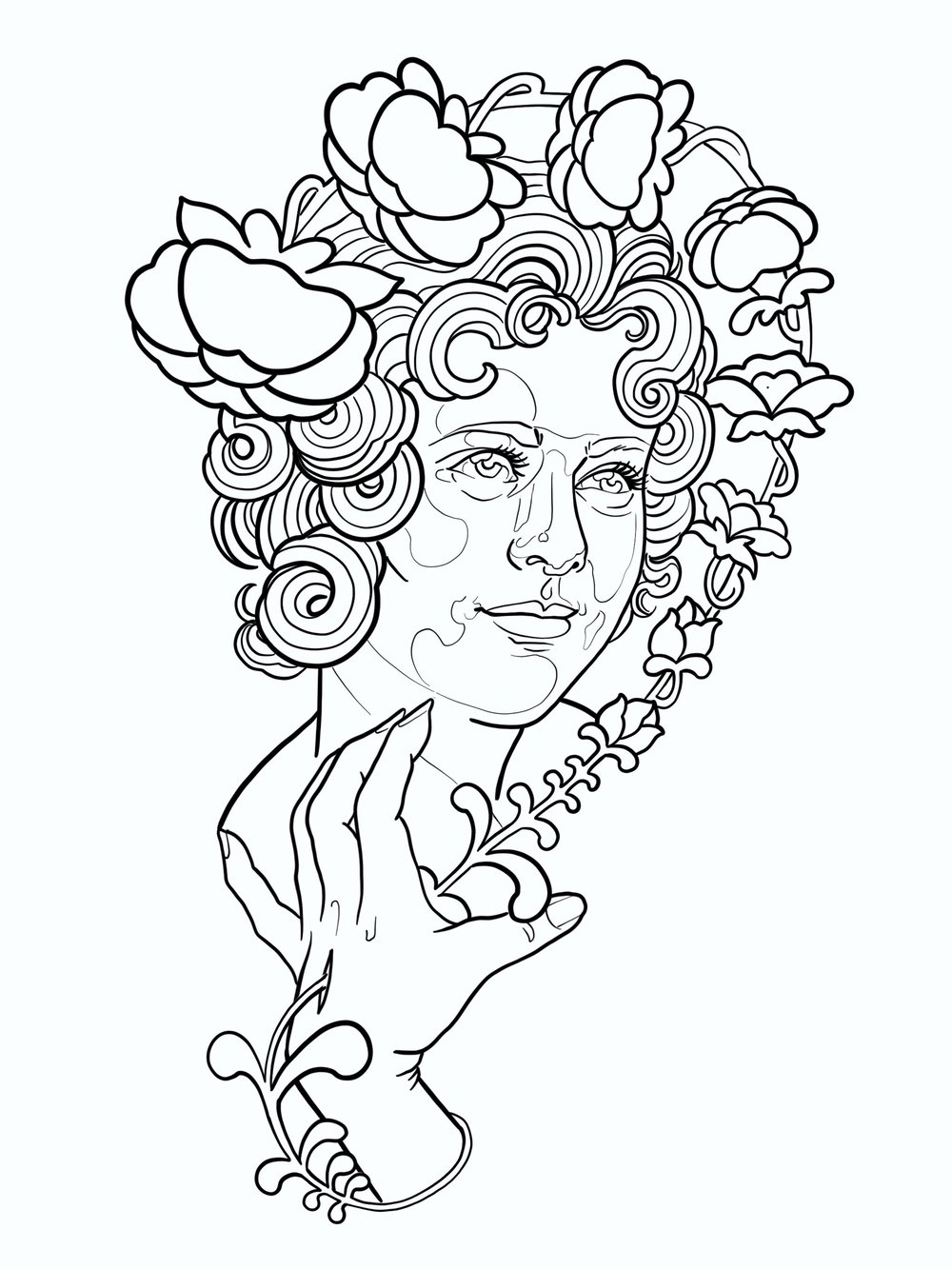 Floral Fair Lady