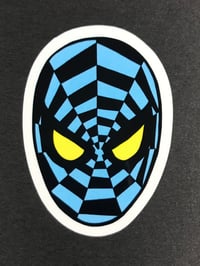 Image 1 of BLUE SPIDER STICKER