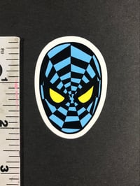 Image 2 of BLUE SPIDER STICKER