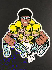 Image 1 of HEROES FOR HIRE STICKER