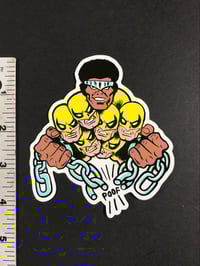 Image 2 of HEROES FOR HIRE STICKER