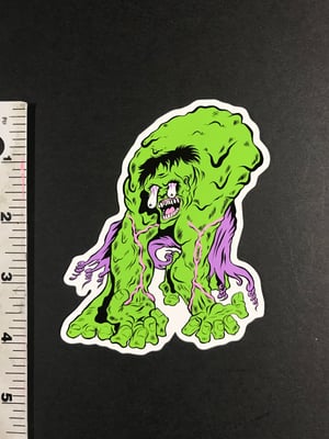 Image of INCREDIBLE HULK STICKER
