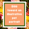 Deposit for Custom Pet Portrait