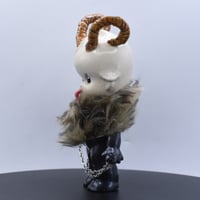 Image 6 of Large Krampus Kilos Kewtie Special Christmas Edition Resin Figure - Tan Head Black Body & Fur