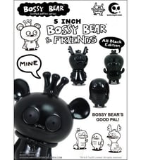 Image 3 of Bossy Bear & Friends 4 pc Set - LTD Black Edition 