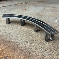 Image 3 of Ave Bench , miniature Replica , Solid Steel