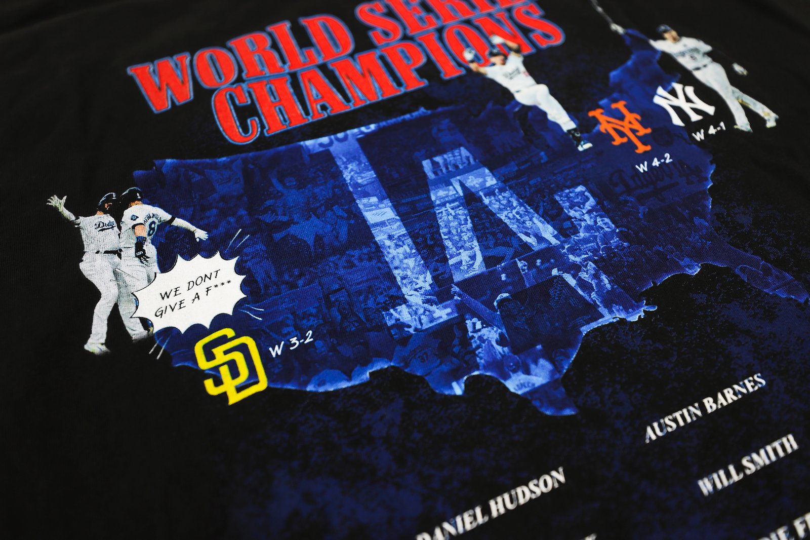 2024 WORLD SERIES Final 記念Tシャツ 2024 World Series Champs Tee | OVERLOOKEDUS