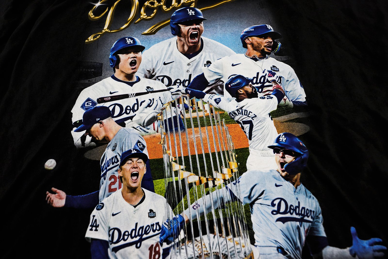 2024 WORLD SERIES Final 記念Tシャツ Fanatics（ファナティクス） ドジャース ワールド シリーズ 2024 優勝