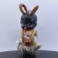 Image 5 of Large Krampus Kilos Kewtie Special Christmas Edition Double Cast Glow in the Dark Resin Figure 