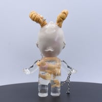 Image 5 of Medium Size Krampus Kilos Kewtie Special Christmas Edition Double Cast Glow in the Dark Resin Figure