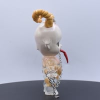 Image 6 of Medium Size Krampus Kilos Kewtie Special Christmas Edition Double Cast Glow in the Dark Resin Figure