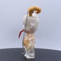 Image 7 of Medium Size Krampus Kilos Kewtie Special Christmas Edition Double Cast Glow in the Dark Resin Figure