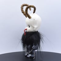 Image 6 of Large Krampus Kilos Kewtie Special Christmas Edition Resin Figure - Black Fur Body