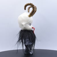 Image 5 of Large Krampus Kilos Kewtie Special Christmas Edition Resin Figure - Black Fur Body