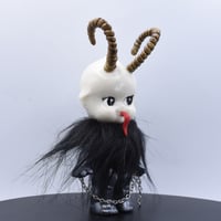 Image 2 of Large Krampus Kilos Kewtie Special Christmas Edition Resin Figure - Black Fur Body