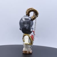 Image 6 of Medium Size Krampus Kilos Kewtie Special Christmas Edition Resin Figure - Hooves and Overalls