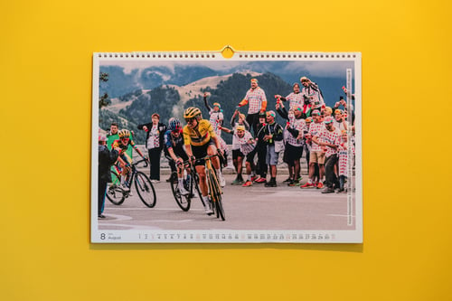 Image of Tornanti.cc 2025 cycling calendar!