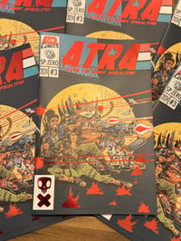 Image 1 of FOIL Issue 3 of 'ATRA', with the GI Joe 61 Homage Variant Cover.