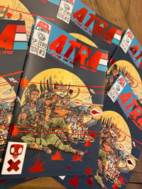 Image 2 of FOIL Issue 3 of 'ATRA', with the GI Joe 61 Homage Variant Cover.