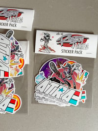 Image 2 of Issue 3 Sticker Pack (5 Stickers).