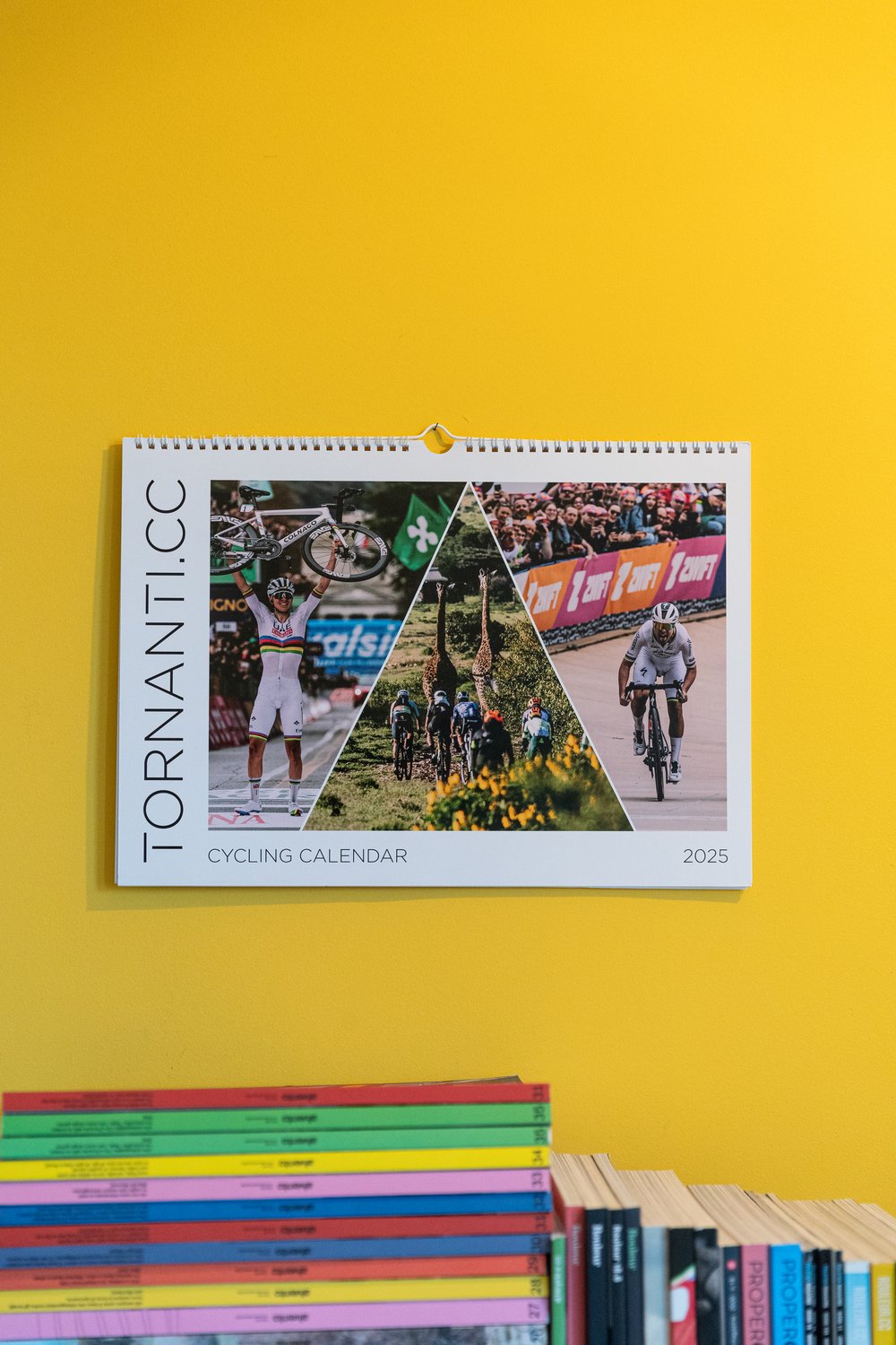 Image of Tornanti.cc 2025 cycling calendar!