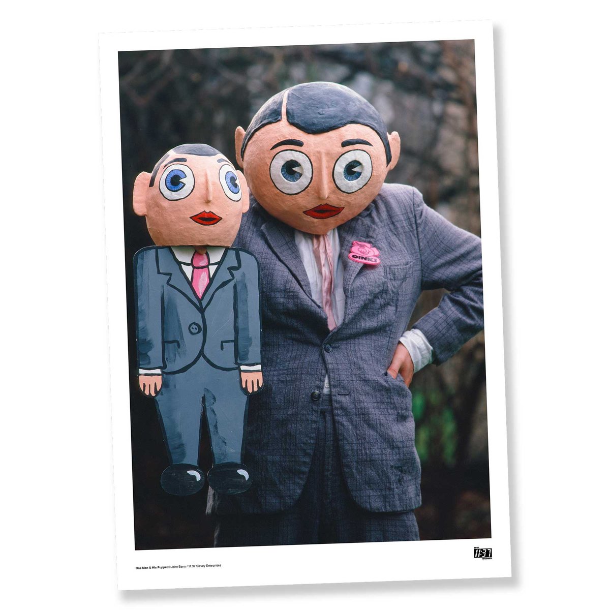Image of One Man & His Puppet art print