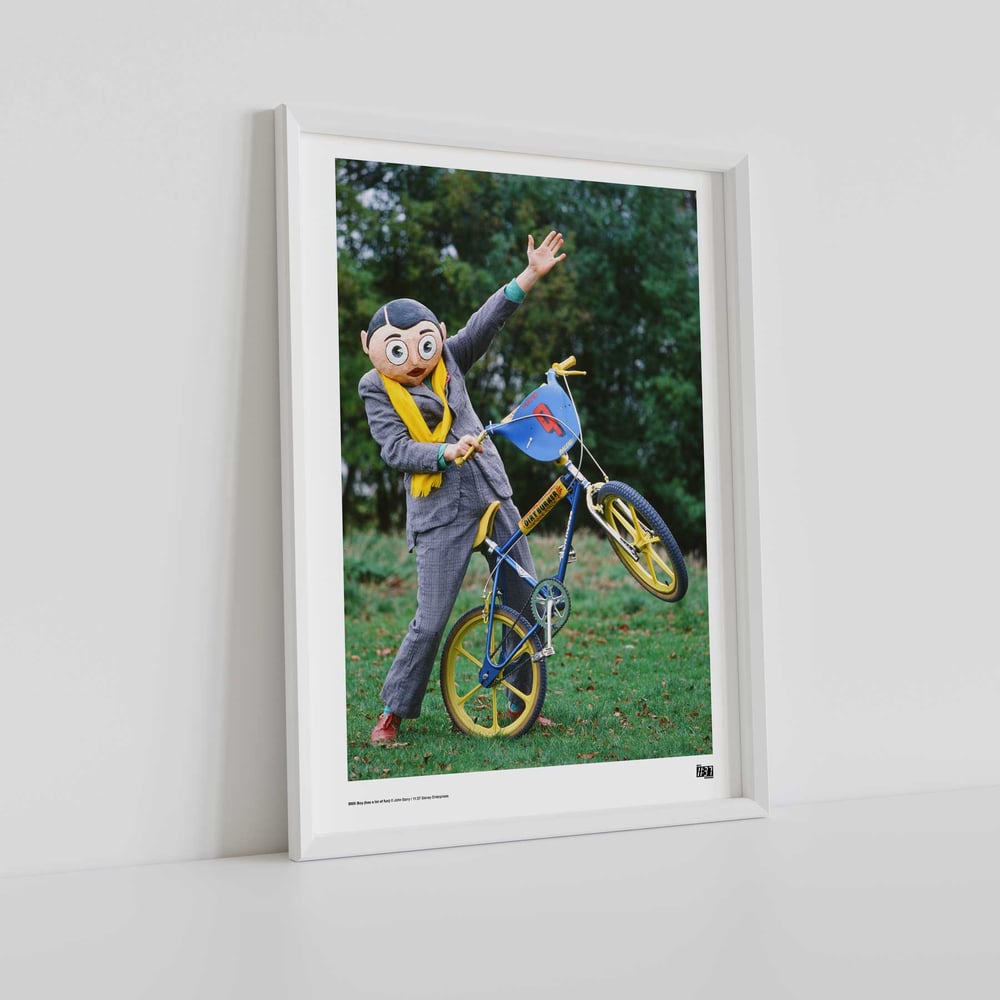 Image of BMX Boy (has a lot of fun) art print
