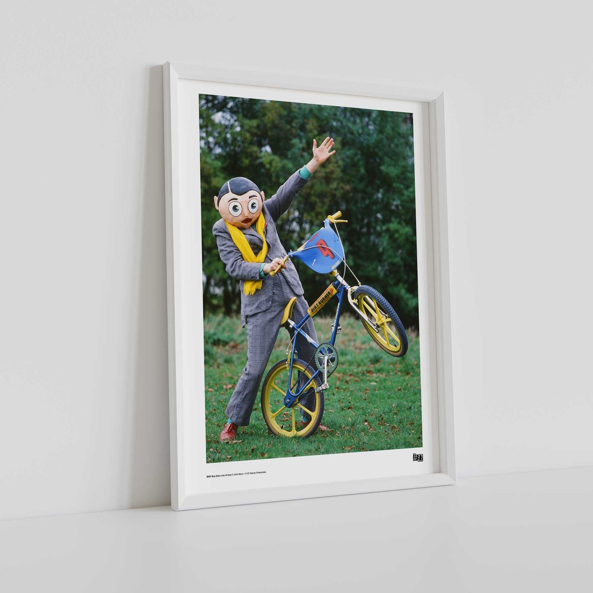 Image of BMX Boy (has a lot of fun) art print