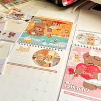 Image 3 of 2025 Lucky Gals Desk Calendar Kit