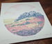 Image of Simon's Seat, Yorkshire - Silkscreen Landscape Print - 2nd Printing