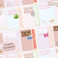 Image 1 of 2025 A5 Monthly Planner - 15 Month Edition