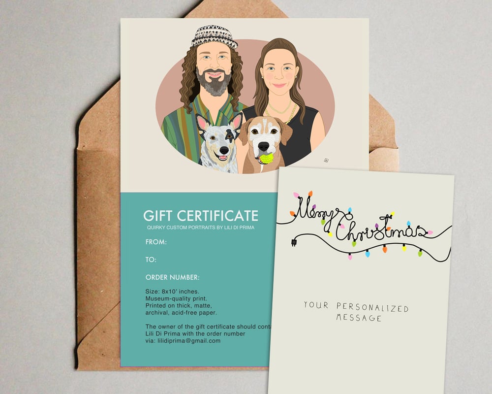 Image of Printable Gift Certificates. 