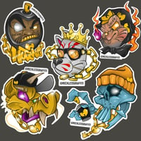 Reckless' Wu-Tang sticker pack