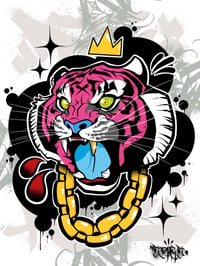 Dred "Tiger Style" fine art print.