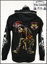 Image 1 of The Bossman is Rockstar Zip Hoodie