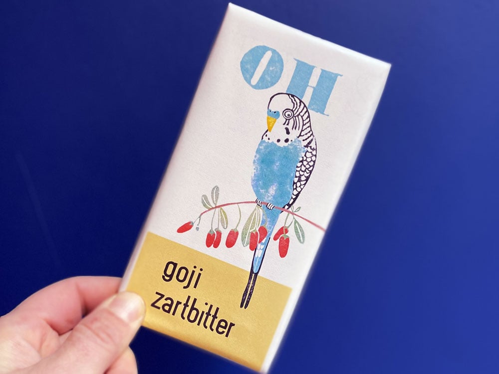 Image of SCHOKOLADE Oh Goji Zartbitter